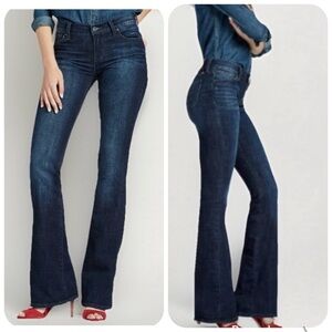 Lucky Brand Jeans Women’s 27 Dark Blue Brooke Flare LIKE NEW!